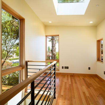 woodrow bright skylights in stairwell